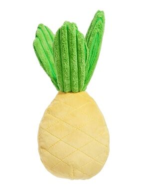Bark Spiky Pineyapple Plush Dog Toy NWT